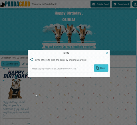 Distance Doesn't Matter - Send a PandaCard!